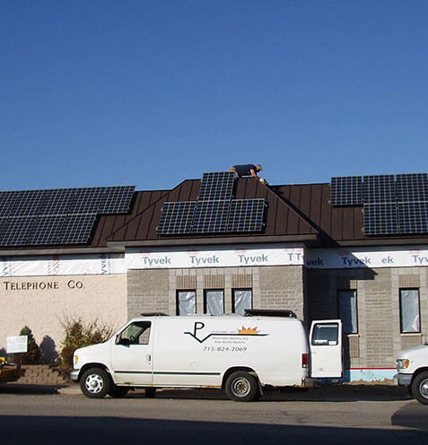 PhotoVoltaic Systems, LLC  Solar Installations in Stevens Point, WI