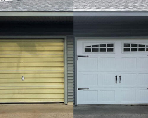 Before & After Garage Door Gallery