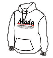 Mada Hoodie Front