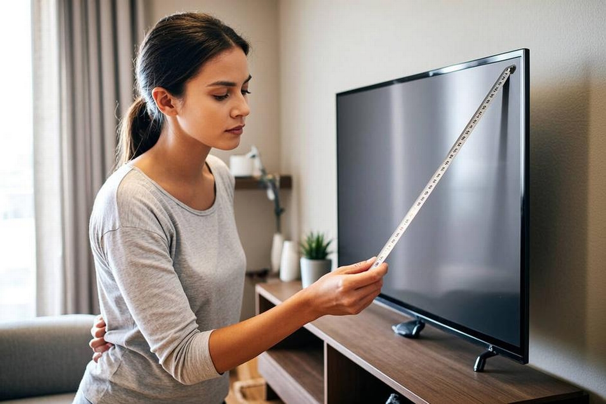 How Do I Measure a Flat Screen TV the Right Way?