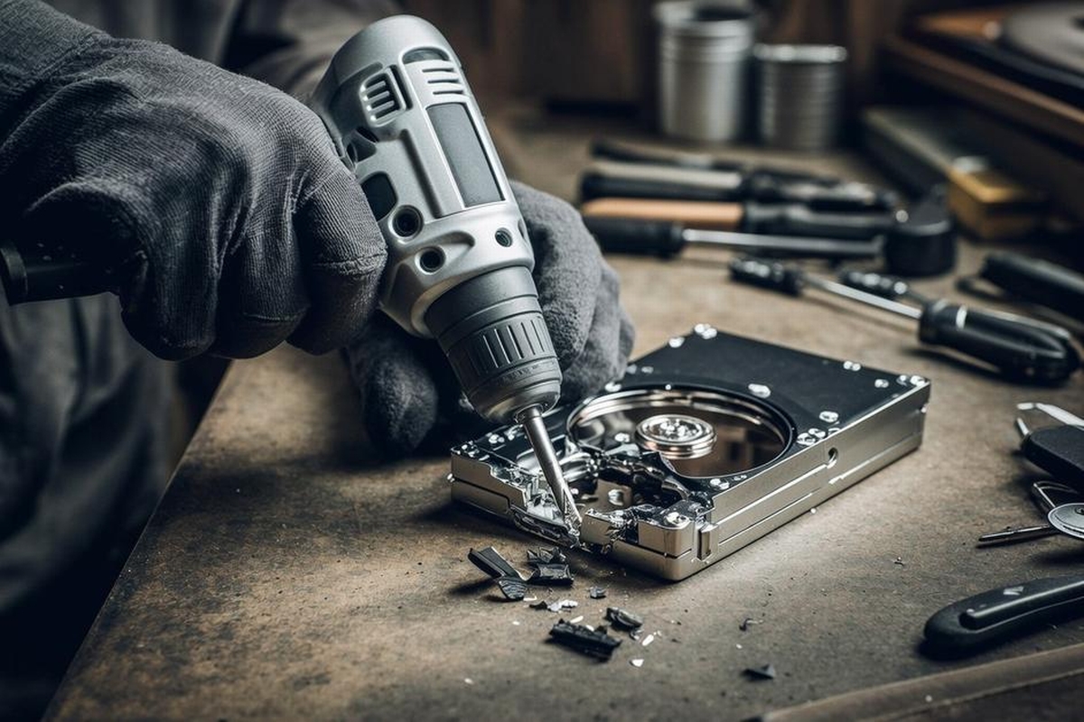 How to Destroy Hard Drive Before Recycling Safely