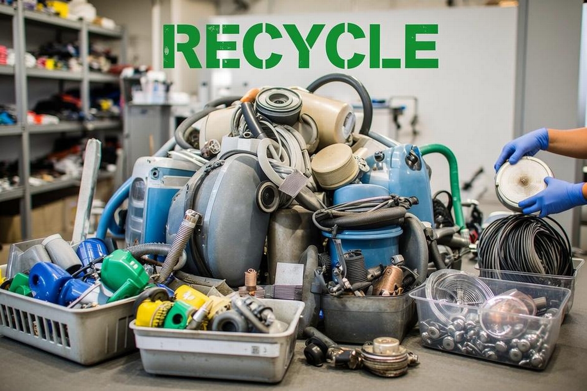 How to Recycle Vacuum Cleaners the Right Way
