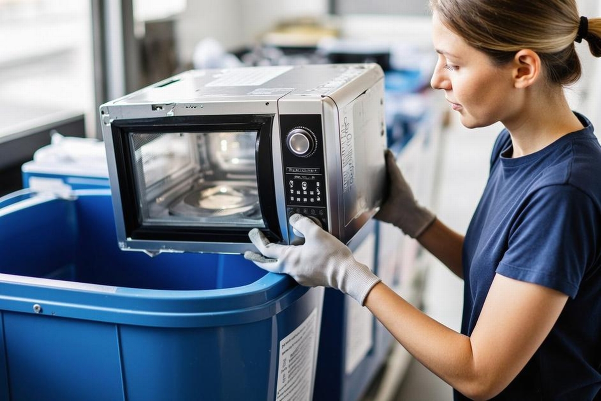 How to Recycle a Broken Microwave Responsibly