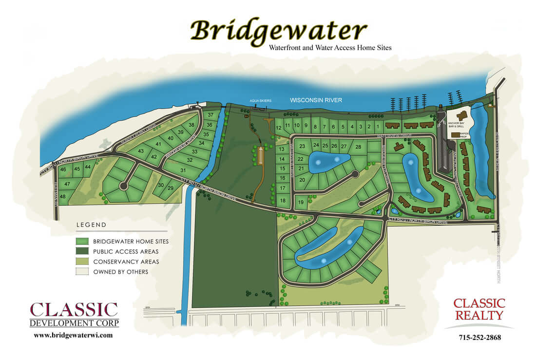 Bridgewater Map
