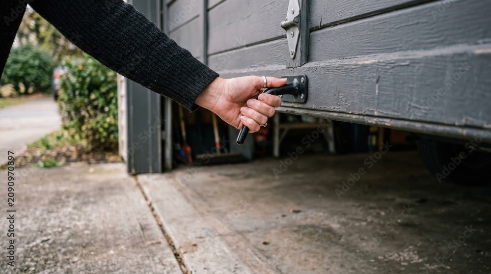 No Power? How to Open a Garage Door Safely